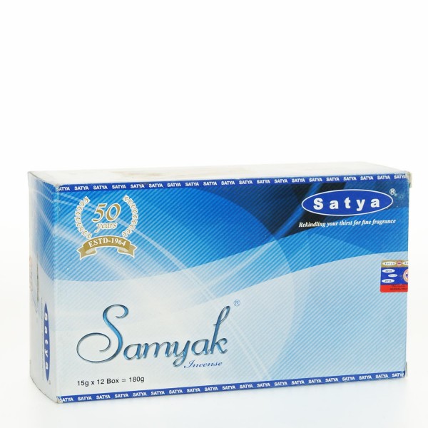 Satya Samyak Räucherstäbchen 15g x 12 = 180g